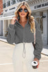 'Amity' Zip Up Cropped Jacket - Celes Fashion